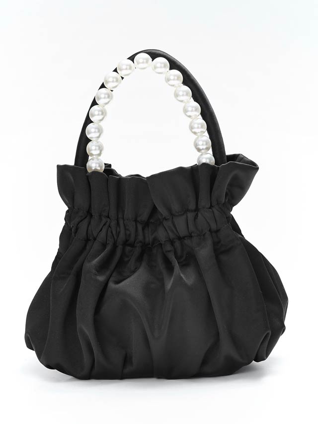 【darial】3way pearl satin bag / 3wayパールサテンバッグ