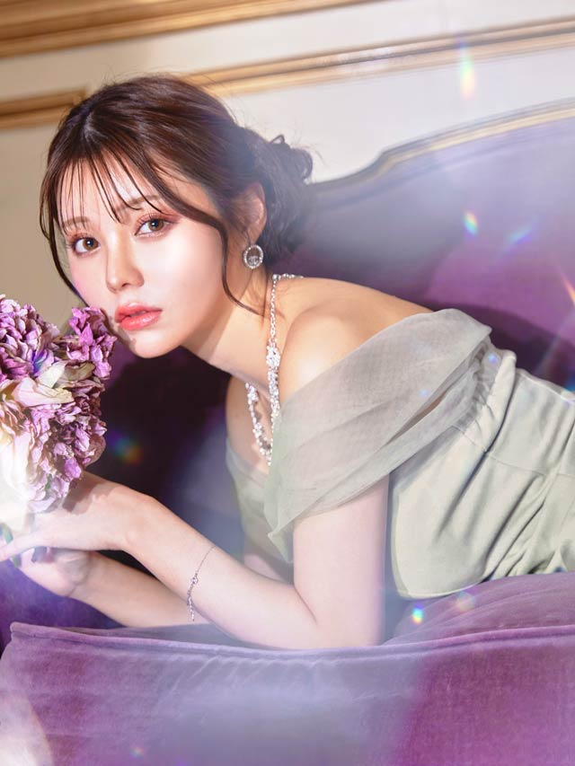 シアークロスチュールギャザータイトロングドレス[XS~L/4サイズ展開]