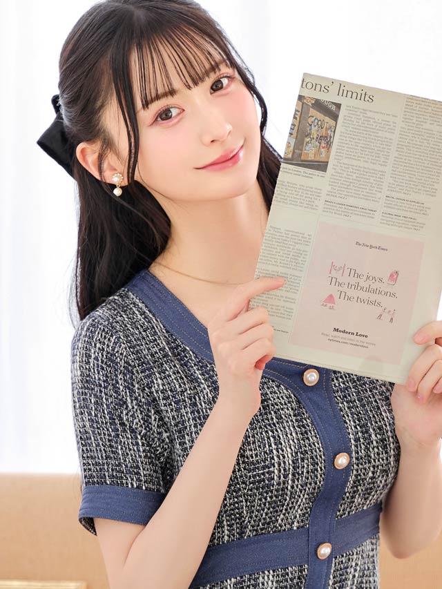 ツイードパールビジューデニムライン半袖Aラインミニドレス[SML/3サイズ展開]