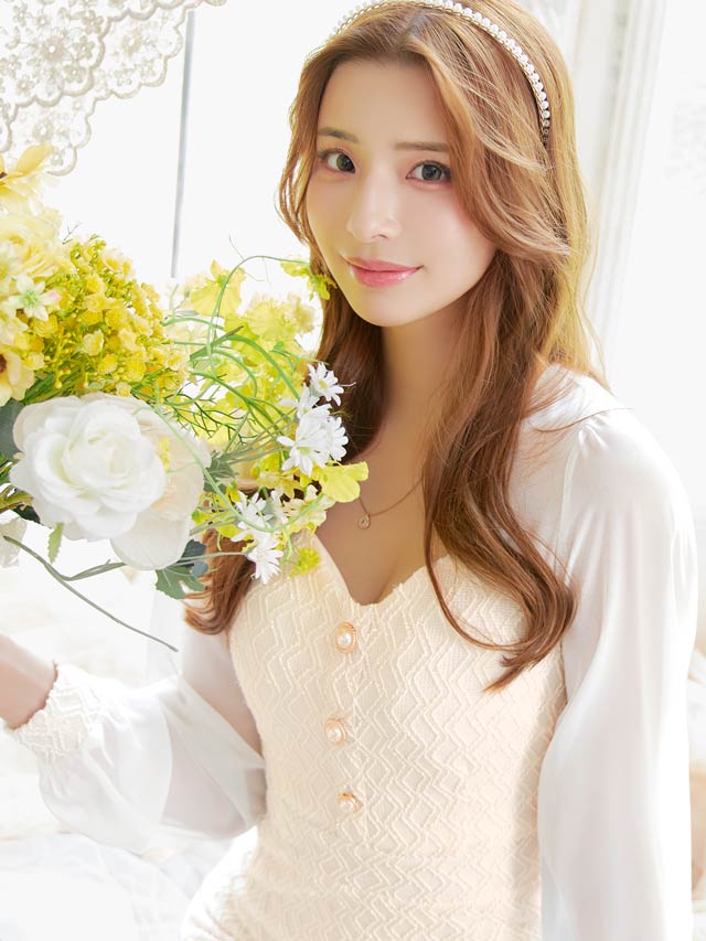 ジオメトリックツイードシフォン長袖イトミニドレス[SML/3サイズ展開]