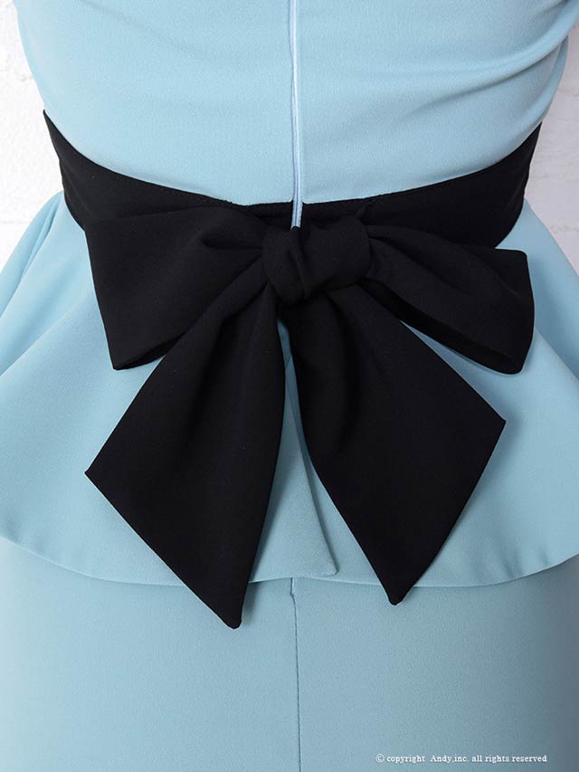 7/16新作![Andy]クロスデザインペプラムタイトミニドレス[AN-OK1863]