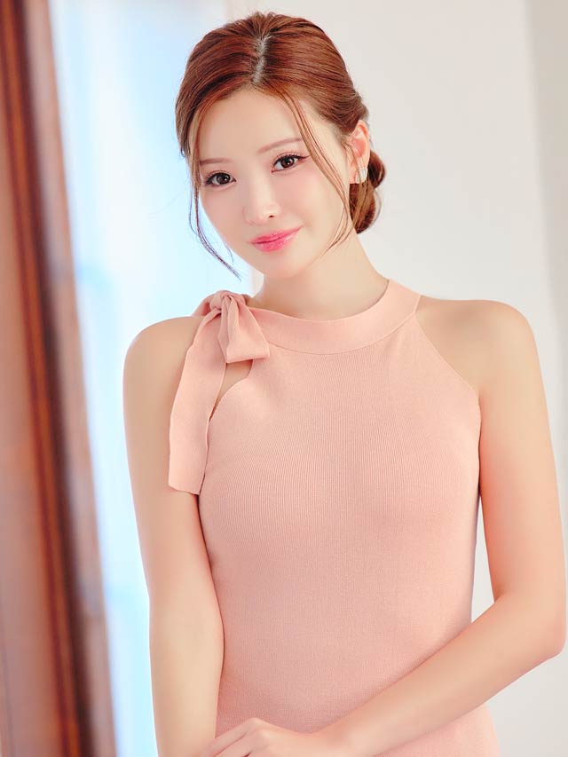 9/24新作!肩リボンノースリーブニットワンピース