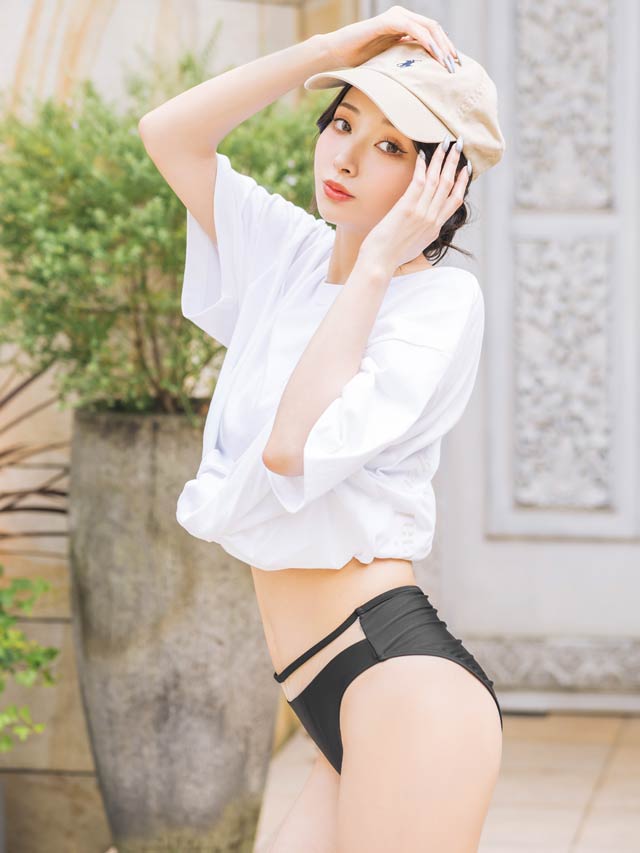 [2点SET]シアーラインバンドゥビキニ/水着【dazzy beach/2025ビキニ】