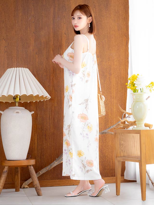 [単品]クリアパールビジューサンダル【YUKATA by dazzy 2025】