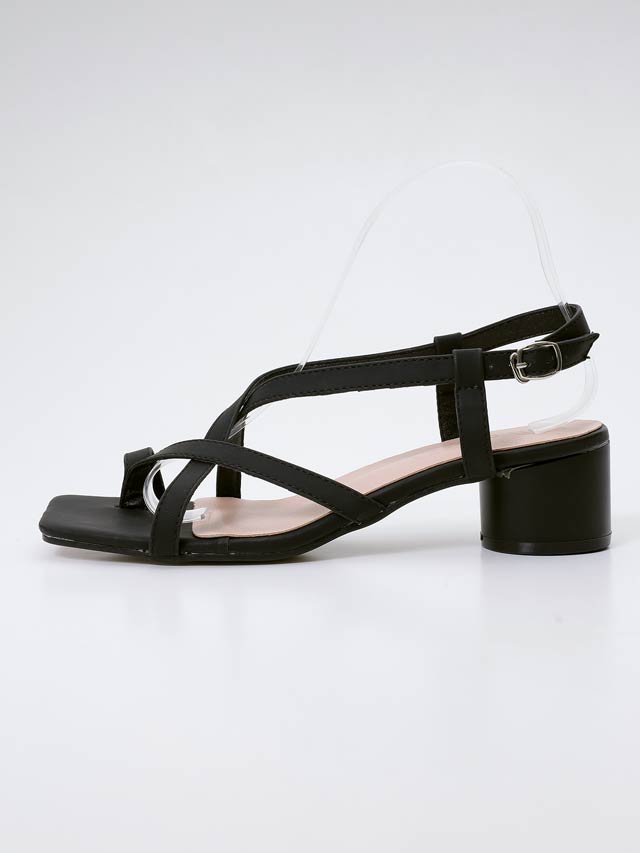 [単品]アシンメトリークロスラインサンダル【YUKATA by dazzy 2025】