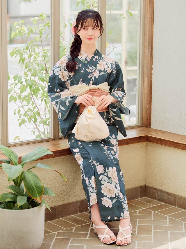 [単品]アシンメトリークロスラインサンダル【YUKATA by dazzy 2025】