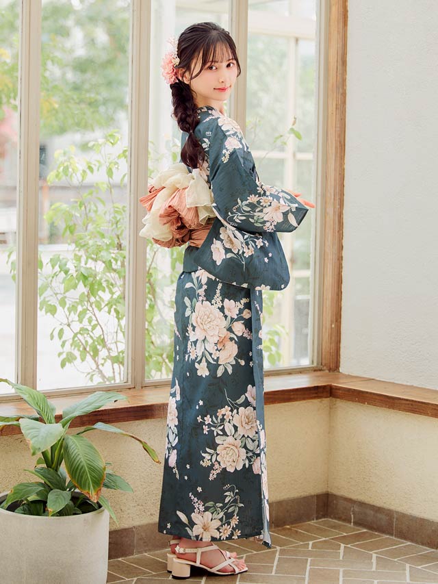 [単品]アシンメトリークロスラインサンダル【YUKATA by dazzy 2025】