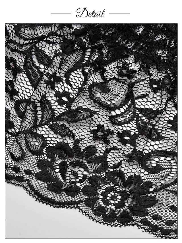 [単品] 付け襟レースネック【YUKATA by dazzy 2025】