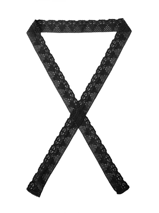 [単品] シースルーレース半衿【YUKATA by dazzy 2025】