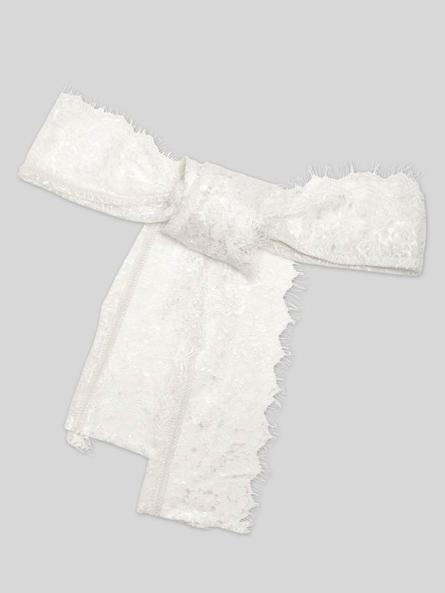 [単品] フラワーレース兵児帯【YUKATA by dazzy 2025】