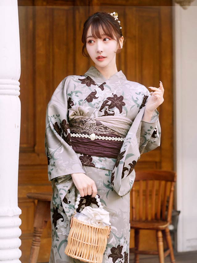 [単品] フラワーレース兵児帯【YUKATA by dazzy 2025】