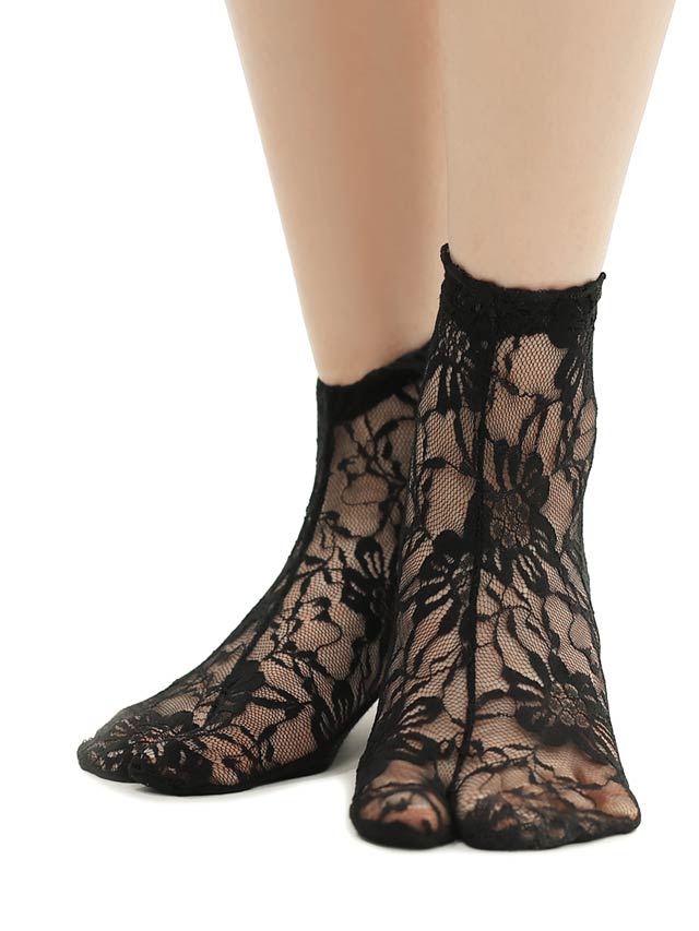 [単品] フェミニンレース足袋【YUKATA by dazzy 2025】