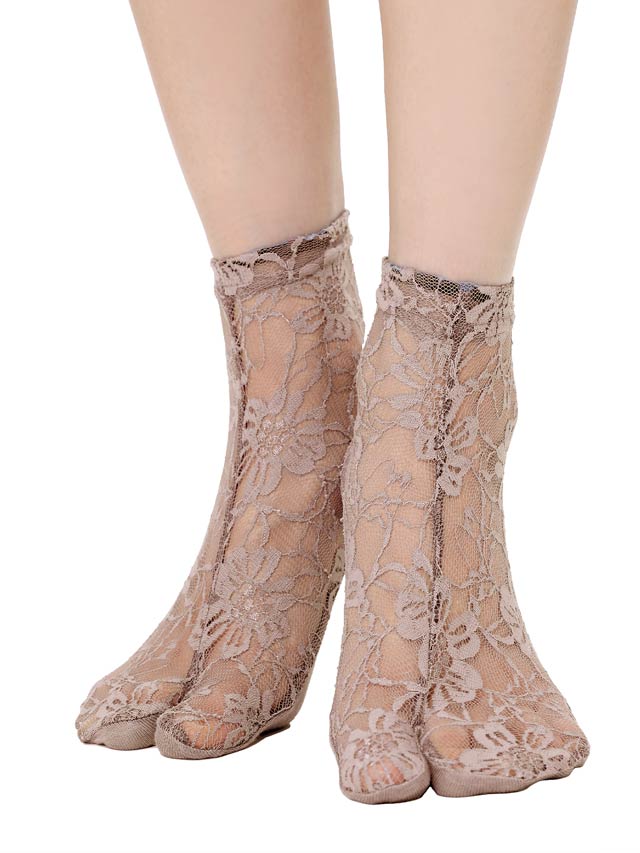 [単品] フェミニンレース足袋【YUKATA by dazzy 2025】