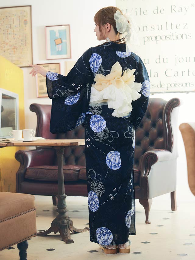 [単品]ワンカラーシアーチュール兵児帯【YUKATA by dazzy 2025】