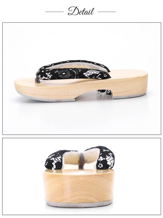 [単品] 和柄モチーフ下駄【YUKATA by dazzy 2025】