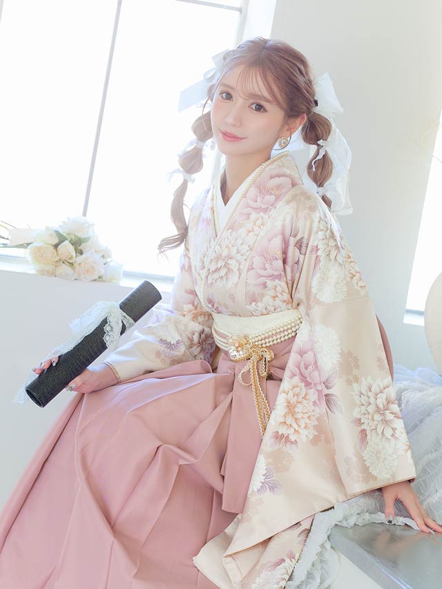 [単品] フラワーパールビジューかざり紐【2025年再入荷/YUKATA by dazzy】