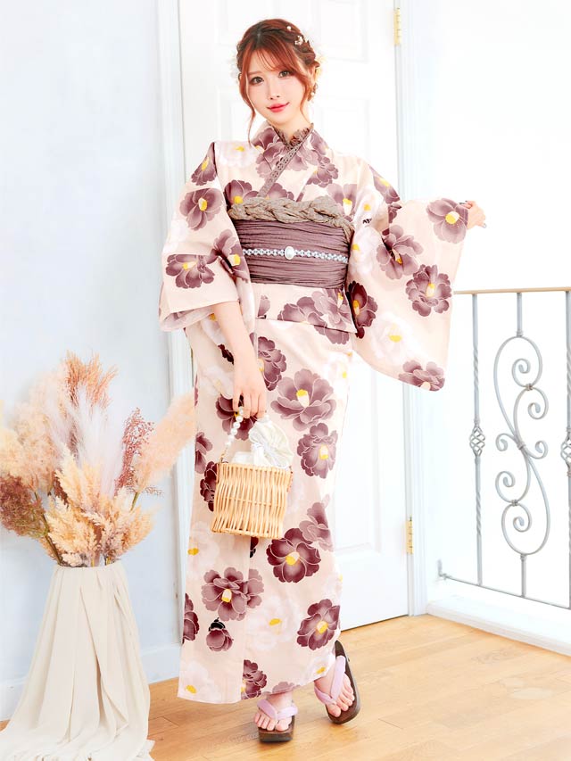 [単品] シルバー楕円パールかざり紐【2025年再入荷/和YUKATA by dazzy】