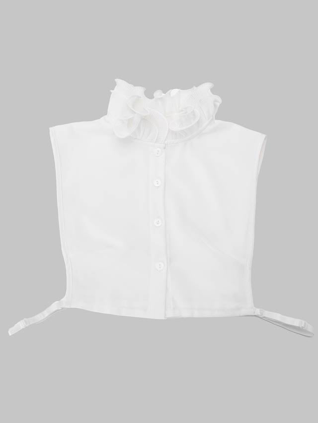 [単品]シアープリーツフリルつけ襟【2025年再入荷/YUKATA by dazzy】