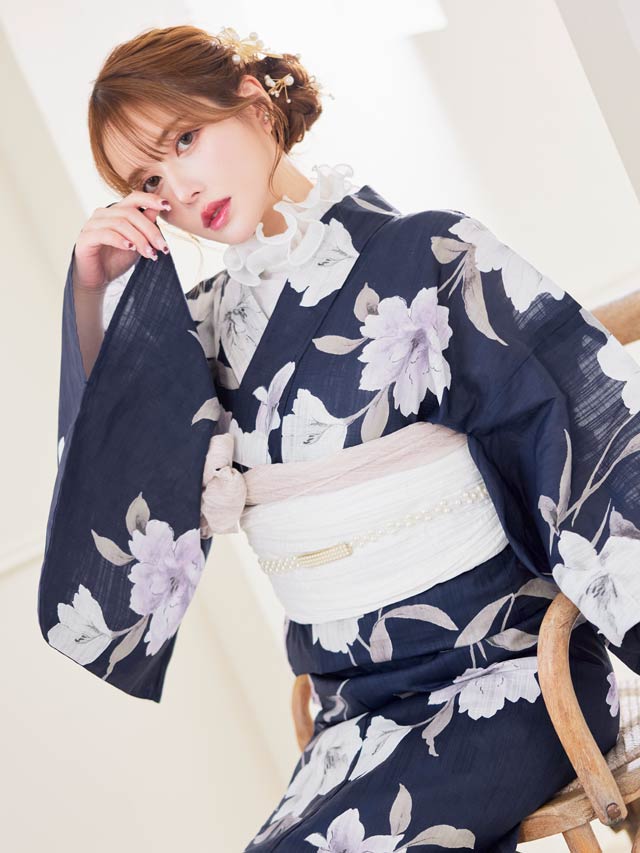[単品]シアープリーツフリルつけ襟【2025年再入荷/YUKATA by dazzy】
