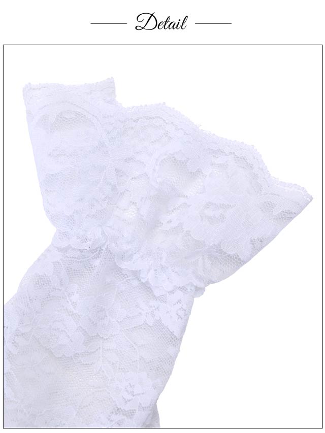 [単品] オールフラワーレースグローブ【2025年再入荷/YUKATA by dazzy】