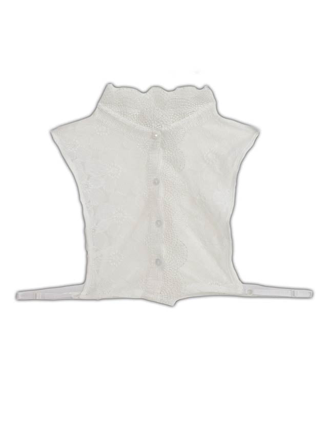 [単品]フラワースカラップレース付け襟【2025年新作/YUKATA by dazzy】