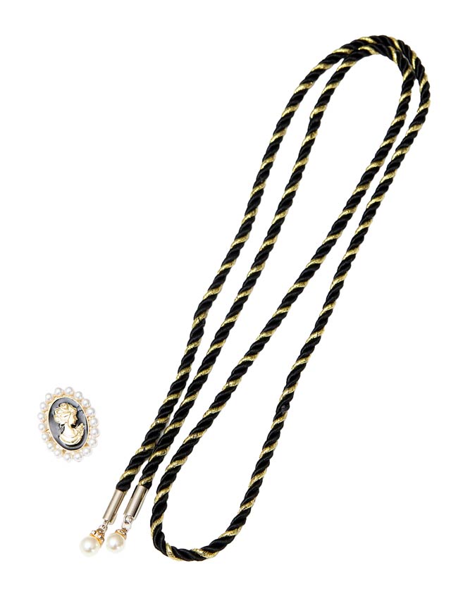 [単品]ゴシックパールビジュー帯飾り【YUKATA by dazzy 2025】