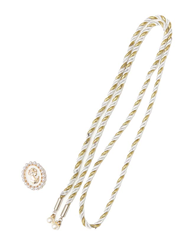 [単品]ゴシックパールビジュー帯飾り【YUKATA by dazzy 2025】