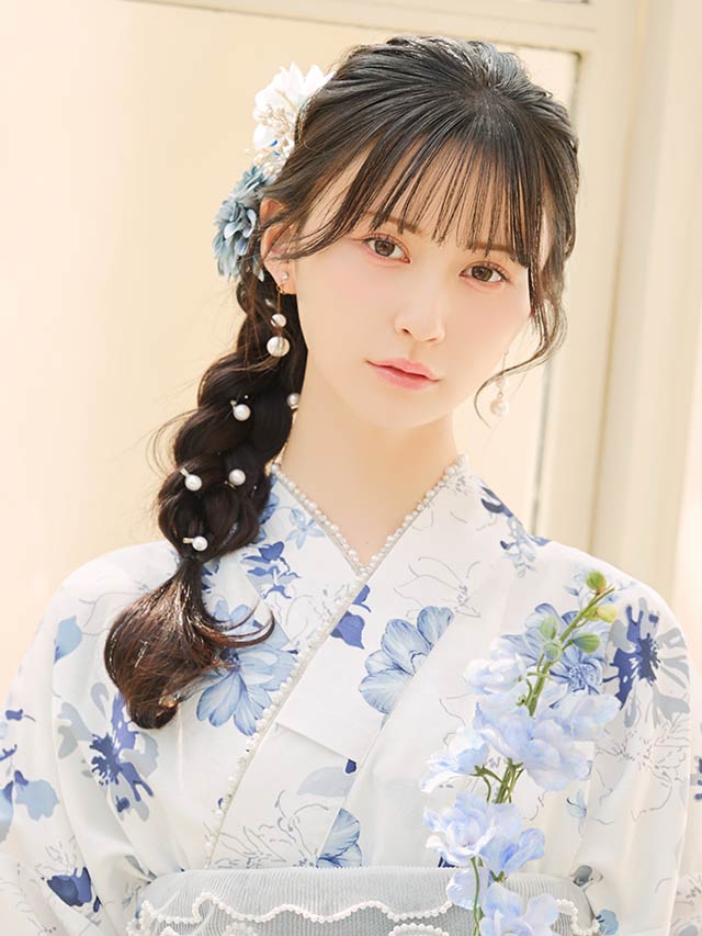 [単品]フェミニンレース半襟【YUKATA by dazzy 2025】