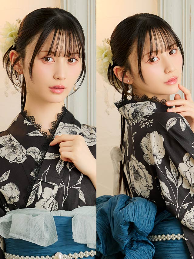 [単品]フェミニンレース半襟【YUKATA by dazzy 2025】