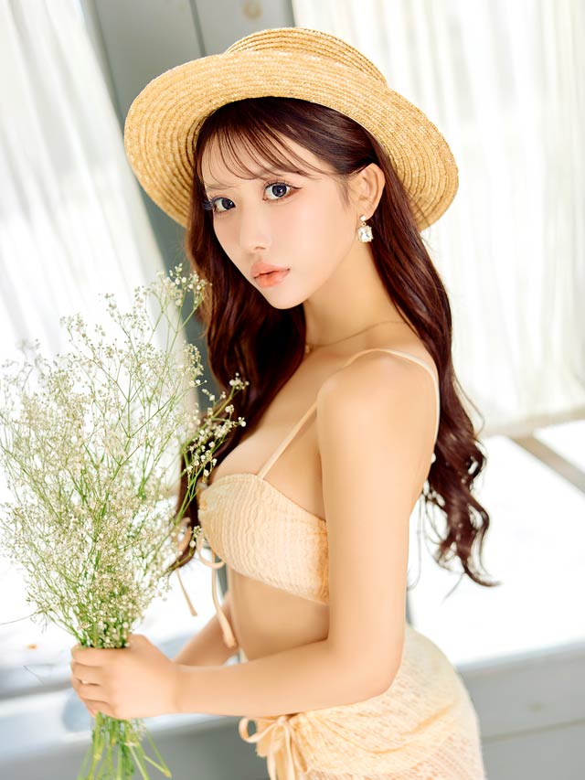 6/26UP[3点SET]フラワーレースバンドゥパレオビキニ/水着【dazzy beach/2025ビキニ】