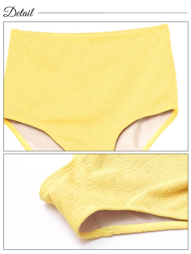 [2点SET]ツイストワンショルダーバンドゥビキニ/水着【dazzy beach/2025ビキニ】