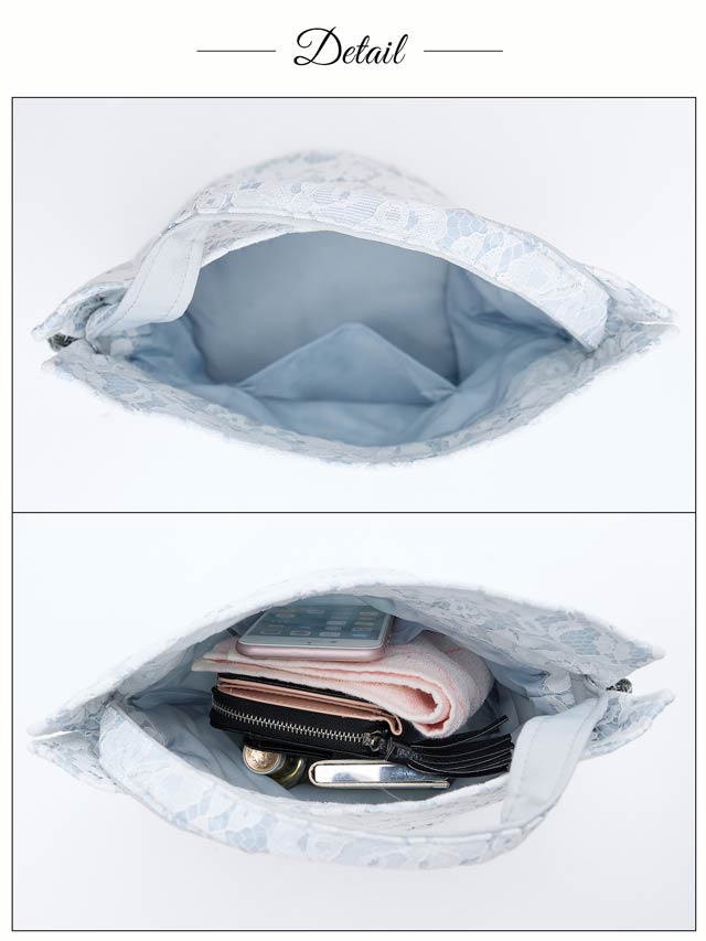 レトロモダン巾着バッグ