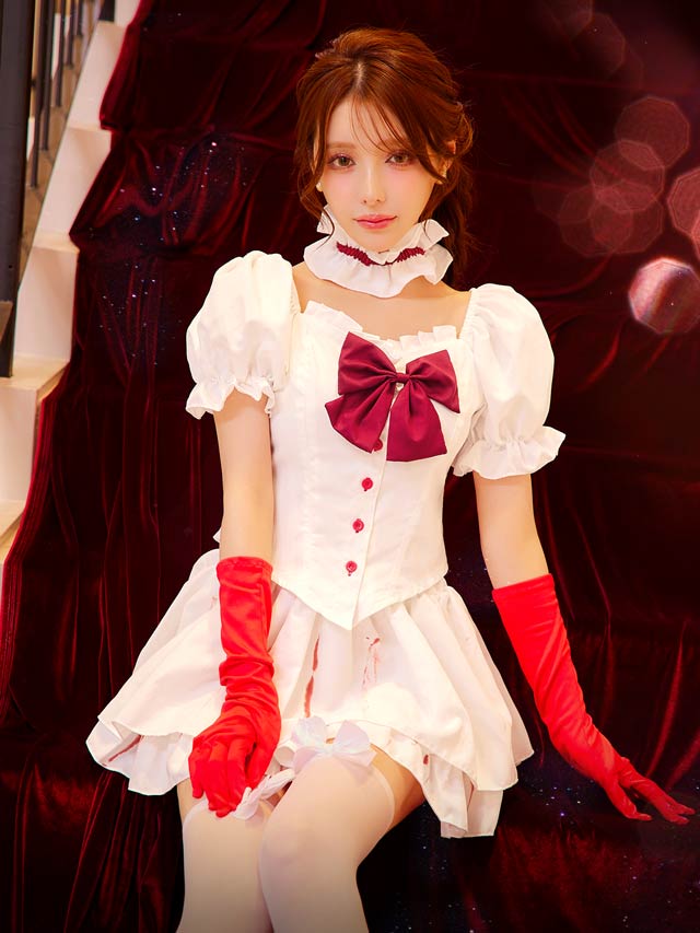 《ハロウィン早得★送料無料》9/8新作![5点SET]キュート魔法少女コスチューム【2025ハロウィン/コスプレ】