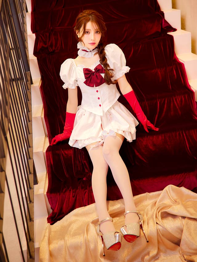 《ハロウィン早得★送料無料》9/8新作![5点SET]キュート魔法少女コスチューム【2025ハロウィン/コスプレ】