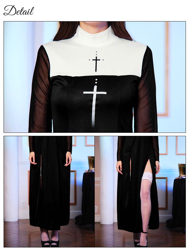 10/3新作![2点SET]クラシカルシスターコスチューム【2025ハロウィン/コスプレ】