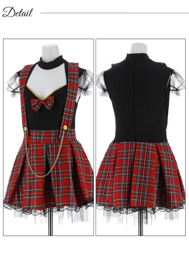 《ハロウィン早得★送料無料》9/8新作![4点SET]ガーリーパンク魔女コスチューム【2025ハロウィン/コスプレ】