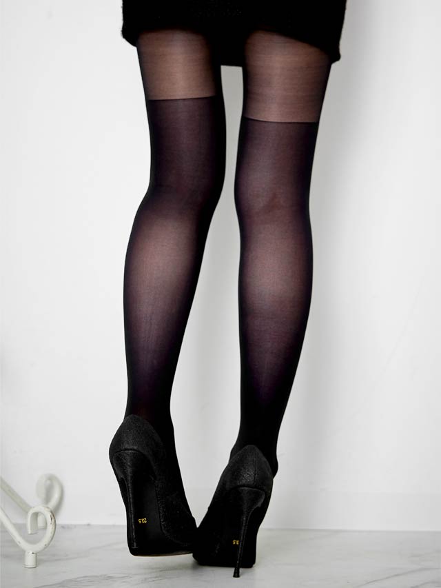 《ハロウィン早得★送料無料》フェイクニーハイストッキング【2025ハロウィン/小物】