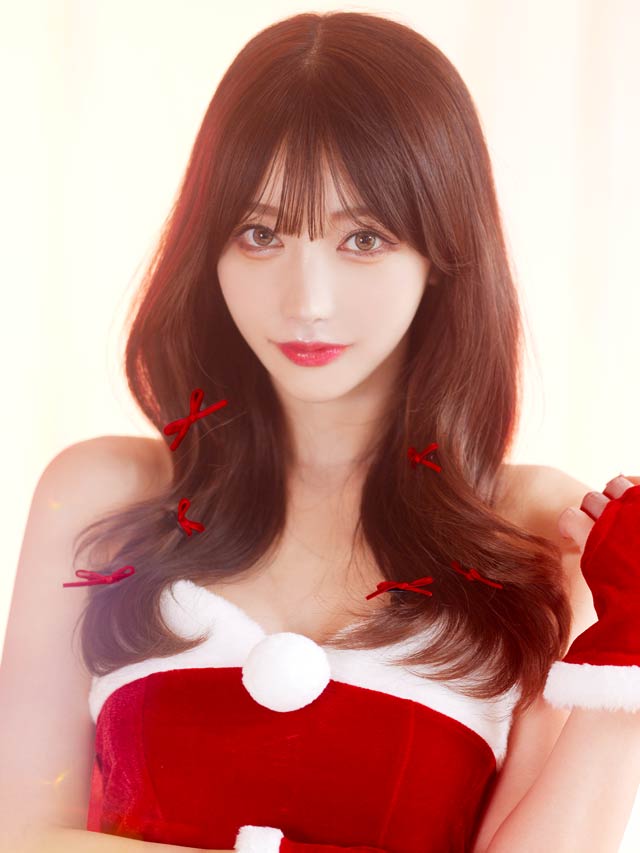 2typeリボンクリップヘアアクセサリー【2025サンタ/コスプレ】