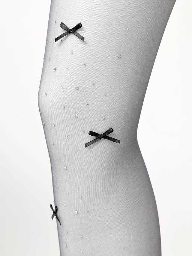 11/13新作!輝くラインストーンにリボンがCUTEなストッキング【2025サンタ/コスプレ】