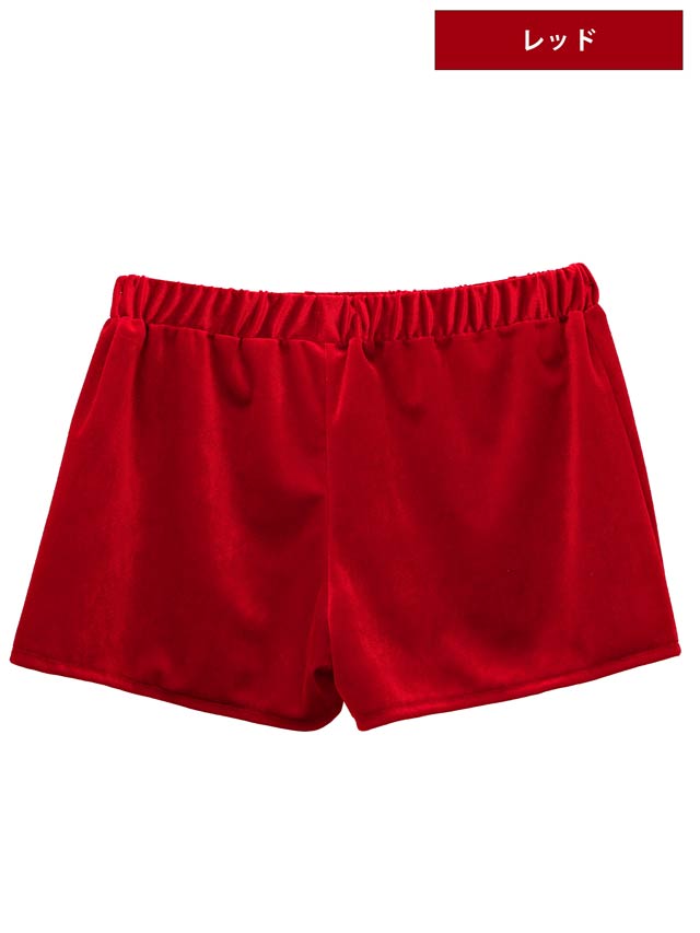 [単品]シンプルショートパンツサンタコスチューム【2025サンタ/コスプレ】