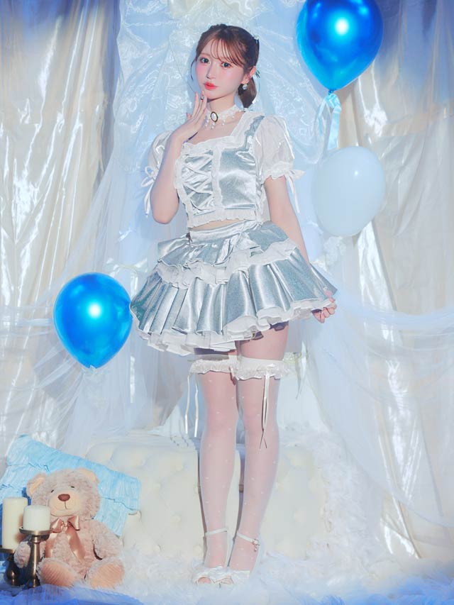 【予約販売/10月16日頃より順次発送】9/29新作![2点SET]プリンセスアイドルセットアップコスチューム【2025ハロウィン/コスプレ】