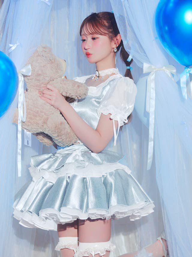 【予約販売/10月16日頃より順次発送】9/29新作![2点SET]プリンセスアイドルセットアップコスチューム【2025ハロウィン/コスプレ】