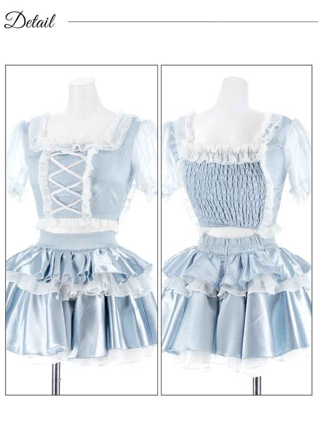 【予約販売/10月16日頃より順次発送】9/29新作![2点SET]プリンセスアイドルセットアップコスチューム【2025ハロウィン/コスプレ】