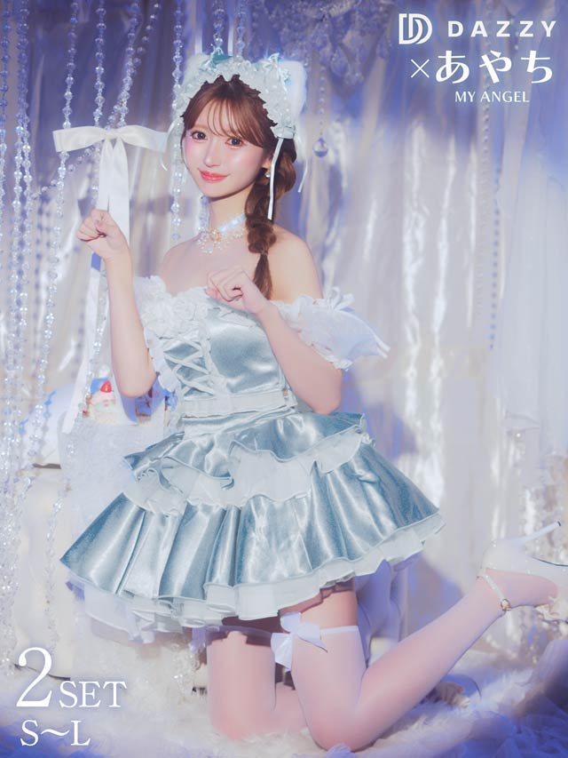 【予約販売/10月16日頃より順次発送】9/29新作![2点SET]プリンセスアイドルオフショルセットアップコスチューム【2025ハロウィン/コスプレ】