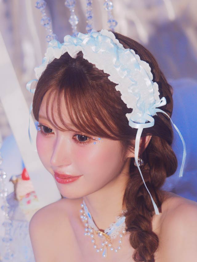 9/29新作!プリンセスアイドルフリルヘッドドレス【2025ハロウィン/コスプレ】