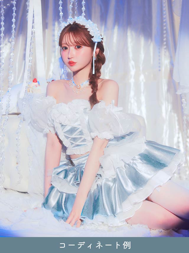 9/29新作!プリンセスアイドルフリルヘッドドレス【2025ハロウィン/コスプレ】