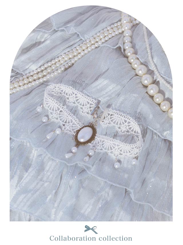 9/29新作!プリンセスアイドルレースチョーカー【2025ハロウィン/小物】