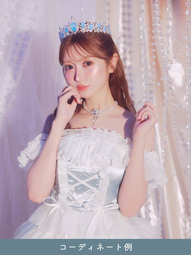 9/29新作!プリンセスアイドルパールストーンチョーカー【2025ハロウィン/小物】