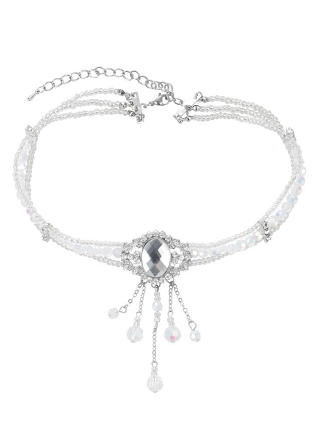 9/29新作!プリンセスアイドルパールストーンチョーカー【2025ハロウィン/小物】