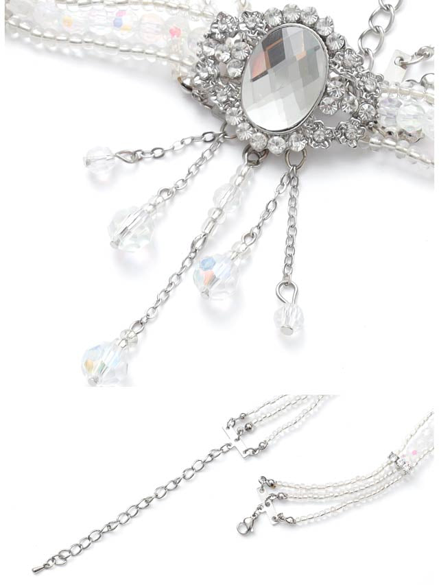 9/29新作!プリンセスアイドルパールストーンチョーカー【2025ハロウィン/小物】